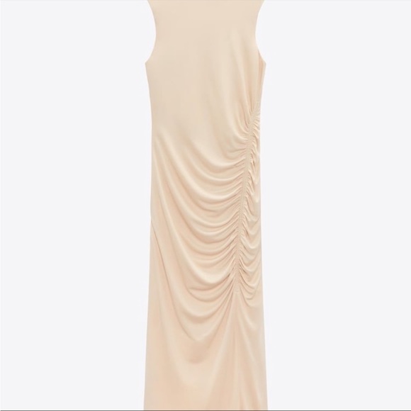 Like New Zara Draped Dress - Picture 9 of 10